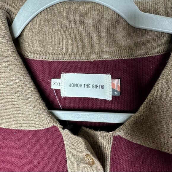 HONOR THE GIFT Markle Short Sleeve Polo NWT in XXL - Picture 3 of 7